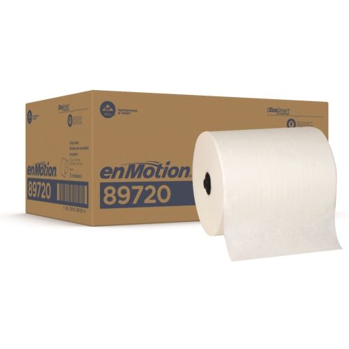 enMotion Flex Paper Towel Roll, White, 550 Feet Per Roll